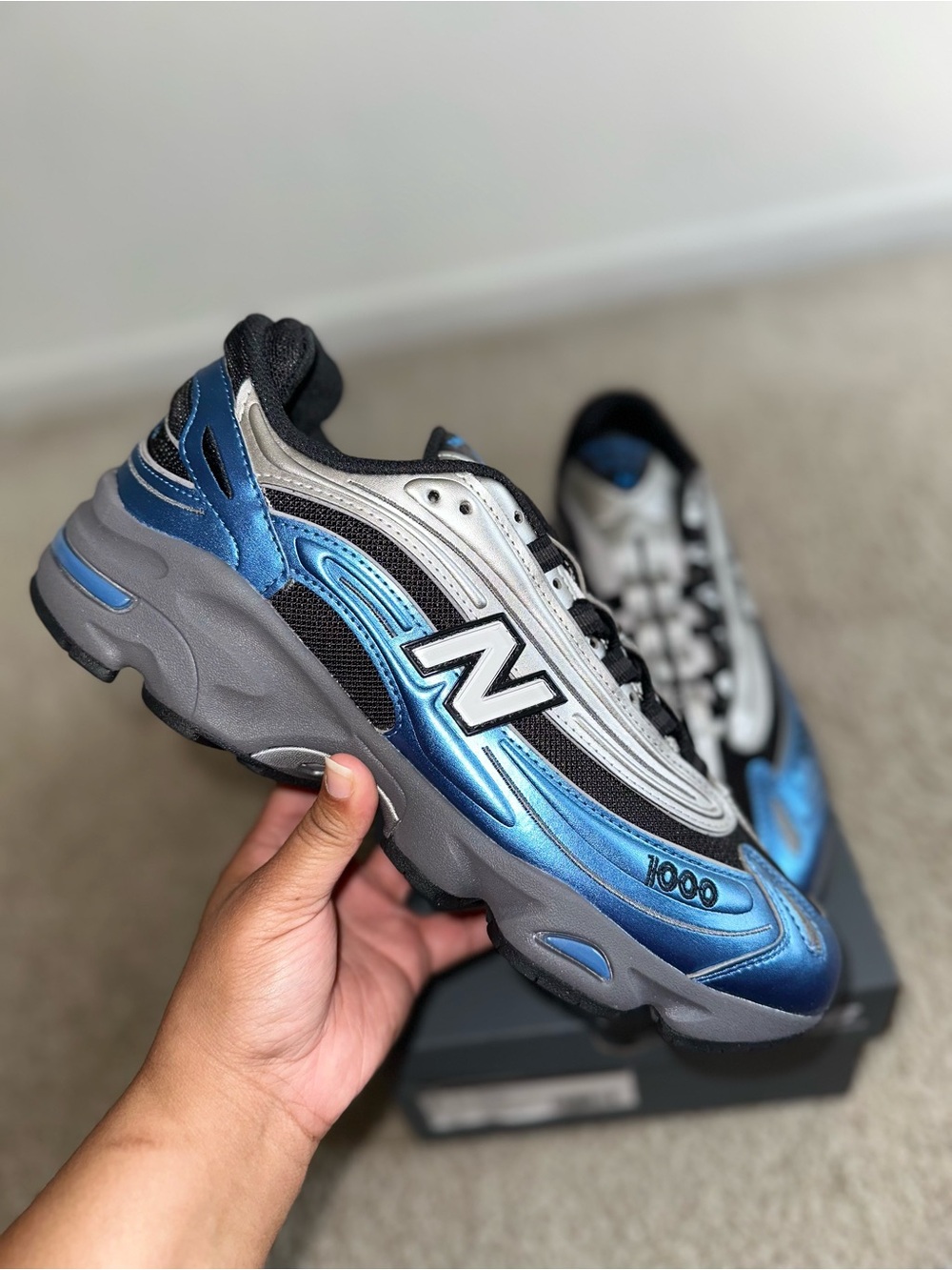 New Balance 1000 “Sea Stone/Navy”